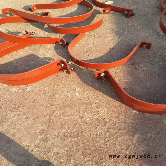 齐鑫A6 重型双螺栓管夹 导向管卡 紧固管卡 规格齐全 质量保证图3