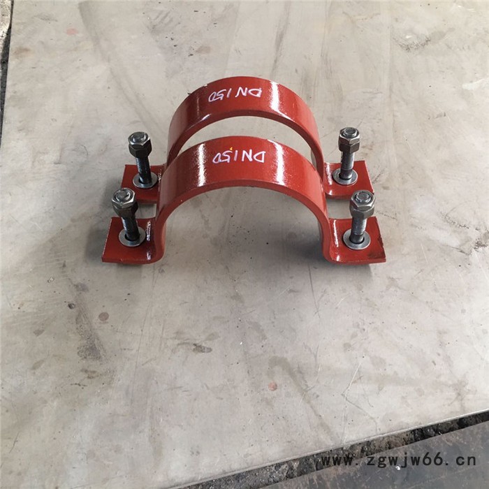 齐鑫A6 重型双螺栓管夹 导向管卡 紧固管卡 规格齐全 质量保证图4