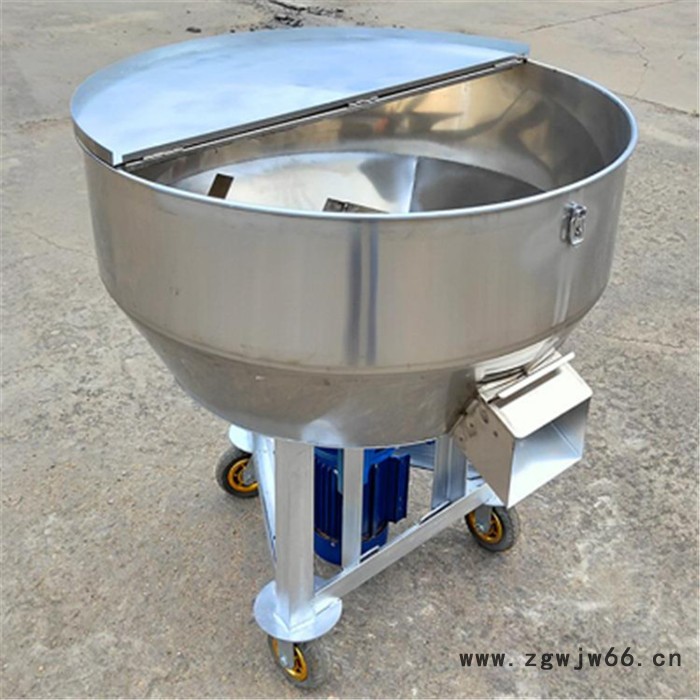两相电滚筒式搅拌机 水产养殖鱼虾饲料拌料机 齿爪式小麦拌种机图3