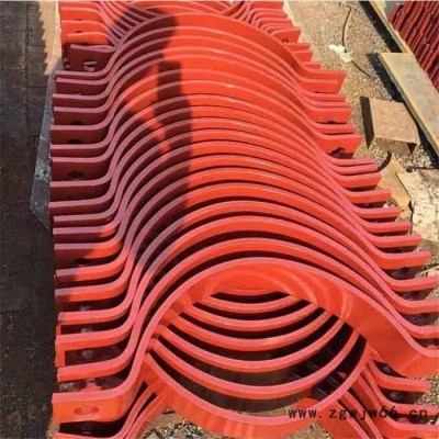 现货批发 A4-1紧固管夹 A5双螺栓管夹 下料准确