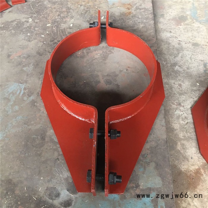 XD5立管轴向限位管夹 管道管夹卡箍 齐鑫供应图3