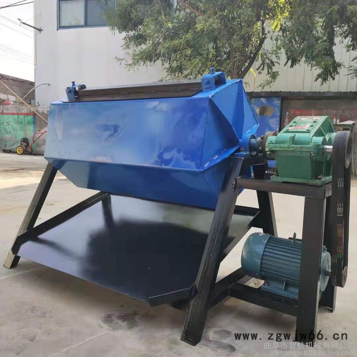 智航滚筒铁件翻新抛光机 加厚六角滚筒除锈机  多功能除锈机厂家图4