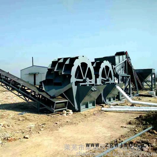 震鸣3000洗砂机 轮斗式洗砂机 新型洗砂机 大型洗砂机 滚筒洗砂机图3