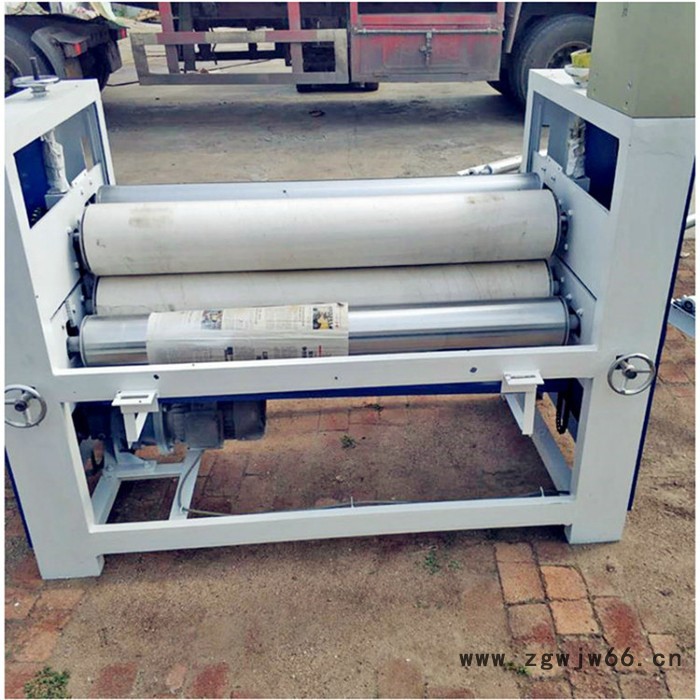 胜津机械全自动单面涂胶机 双面滚筒式涂胶机 板条胶合板刷胶机图5