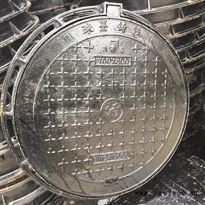 利安球墨铸铁井盖防沉降球墨铸铁检查井盖700水篦子排水沟盖**批发图2