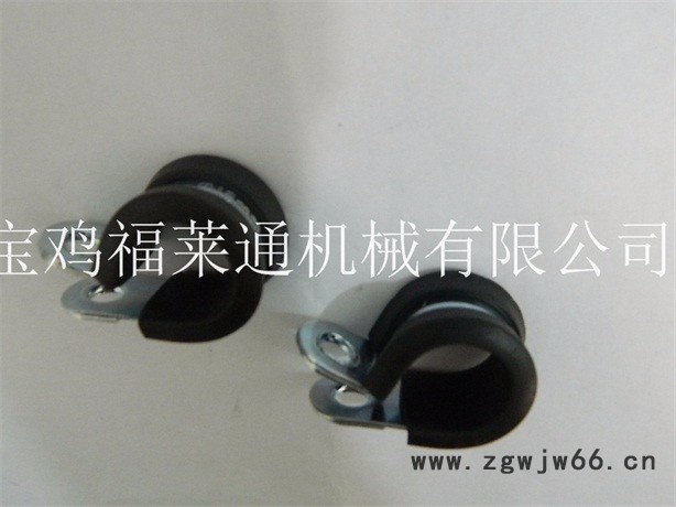 福莱通FLT-R12 R型金属管夹 SKM波纹管紧固夹 单边双孔固定 包胶波纹管管夹厂家 R型线夹价格图8