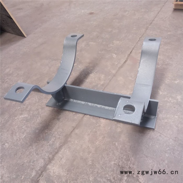 MJ2大管管夹式管托 石油化工管道管夹支座 滑动管托供应图2