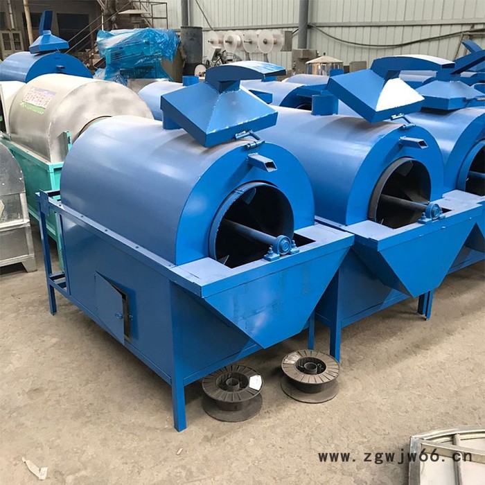 富德150坚果炒货机多功能滚筒炒货机大型五谷杂粮翻炒机200斤芝麻炒货机小型烘炒机图6