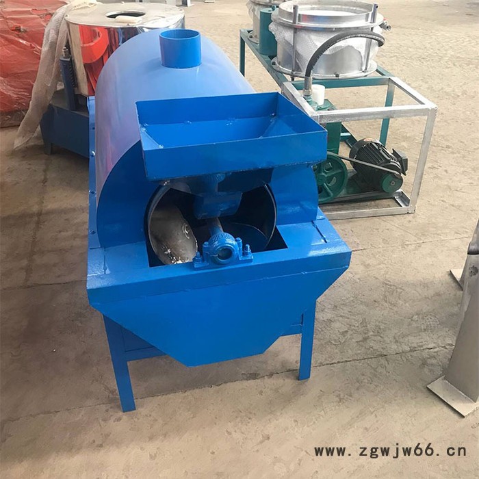 富德150坚果炒货机多功能滚筒炒货机大型五谷杂粮翻炒机200斤芝麻炒货机小型烘炒机图2