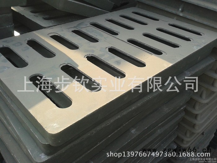 复合井盖 防滑沟盖板 铺鹅卵石专用漏水板  300*500*图2
