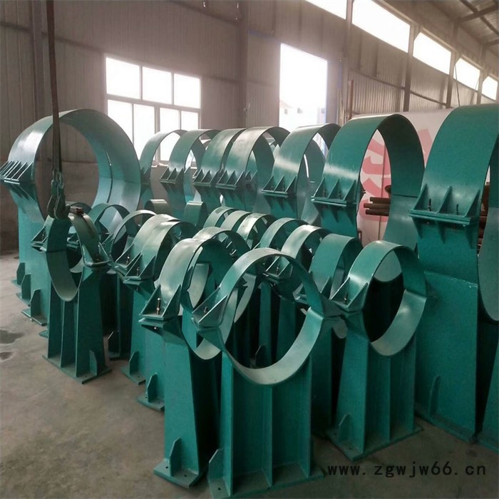 管道吊架支座 管夹固定支座 管夹 蒸汽管道蛭石隔热管托支吊架图7