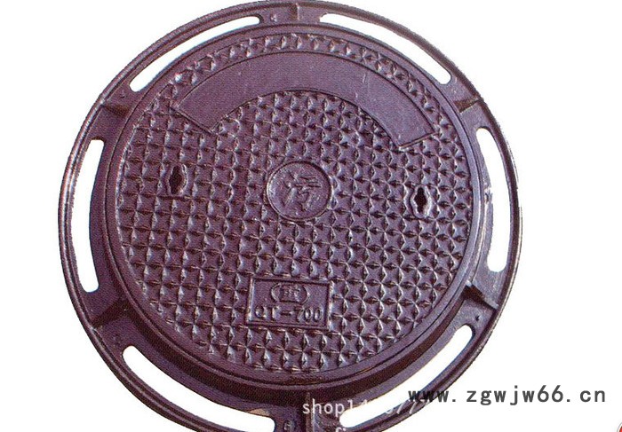 直销  高品质弹簧球墨铸铁井盖DN700/800图2