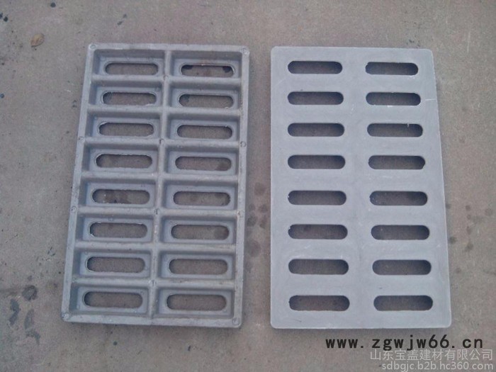 山东井盖 复合水沟盖板 漏水盖板300*500*40双排孔图3