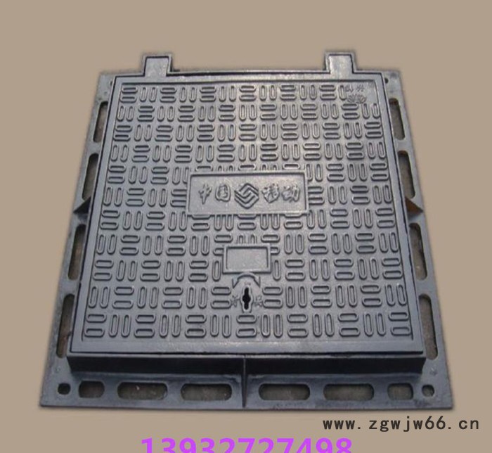 建丰重型铸铁井盖圆形/方形球墨铸铁井盖/井篦子价销售图2