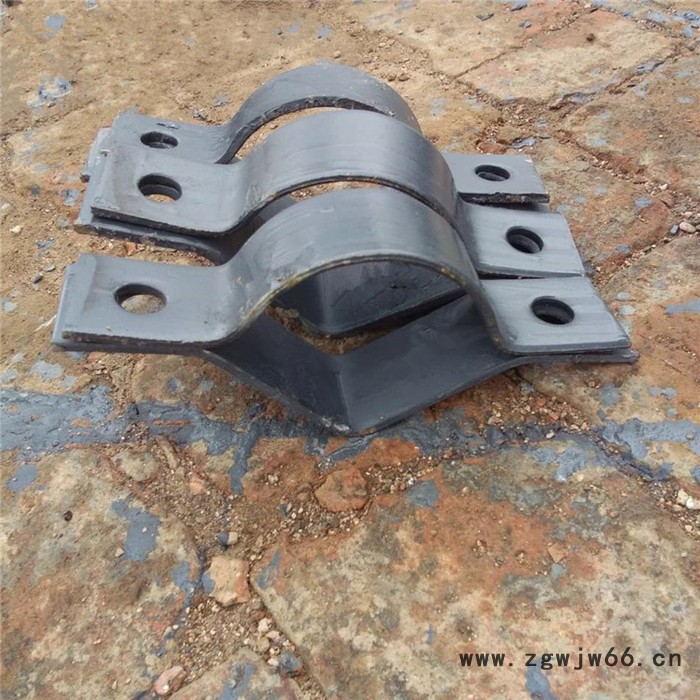河北齐鑫供应M1-4管夹 HG/T21629化工管道用管夹 扁钢管夹按图定制图2