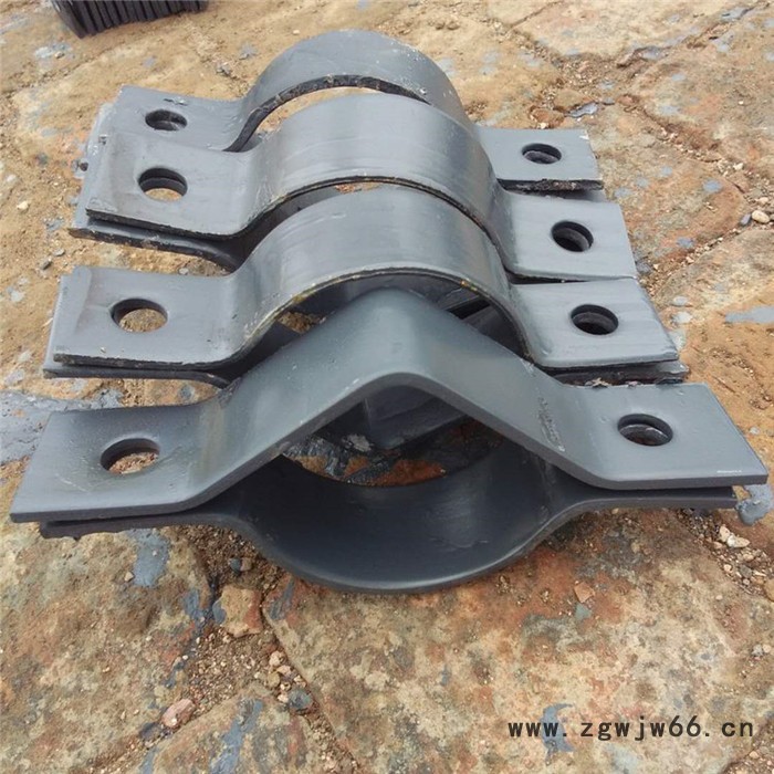 河北齐鑫供应M1-4管夹 HG/T21629化工管道用管夹 扁钢管夹按图定制图1
