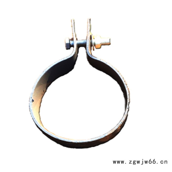 齐鑫  双孔管夹  双螺栓双管夹  保冷用管夹 华陆科技管架标准图图5