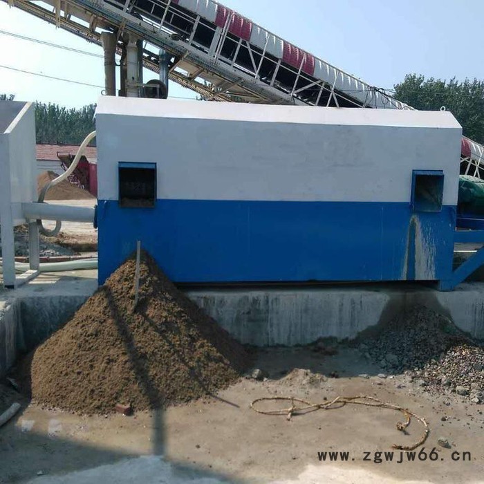 全自动砂石分离机 海天环保设备土石分离机 山东滚筒砂石分离机厂家接受定制图4
