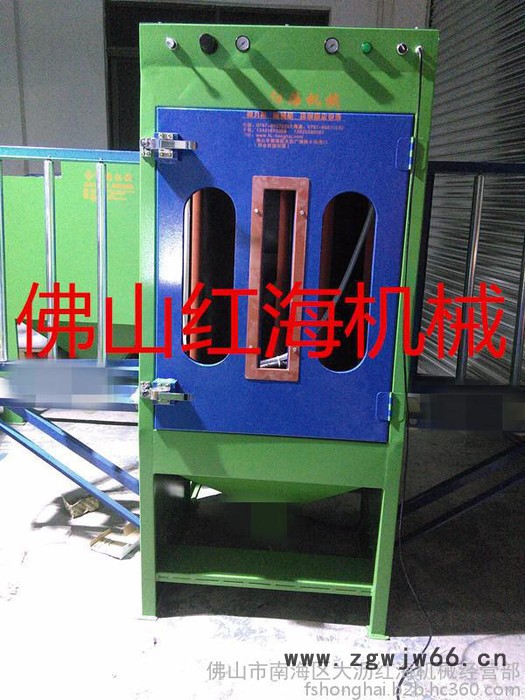 红海机械 小型机械表面翻新处理喷砂机 滚筒式喷砂机图3