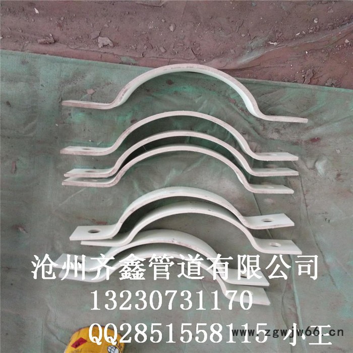 齐鑫直销101110017双孔管夹，无保温管道用三孔管夹，质量保证图4
