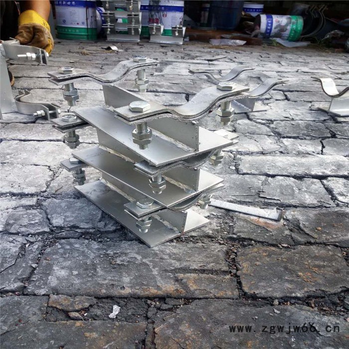 齐鑫生产管道支吊架，Z1管夹固定支座，焊接固定支座，保冷管夹管座图2