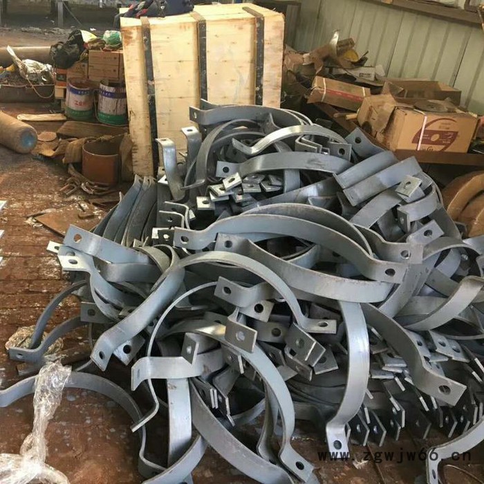 SS1水平管道双拉杆管夹吊架组件，齐鑫供应图2