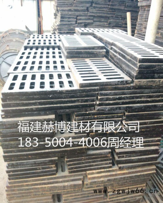 直销 浙江球墨铸铁井盖700x700  球墨铸铁雨水篦混凝土图3