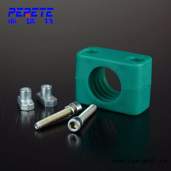 西德福标准电线内六角管夹 船用液压油管导轨管卡  轻型内六角导轨管夹图4