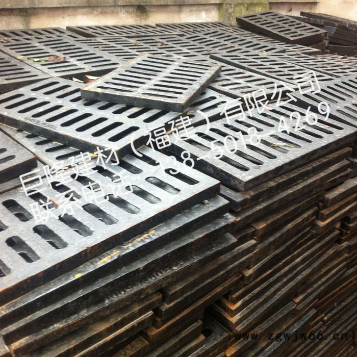 南平铸铁排水沟盖板 300*500重型球墨铸铁井盖图3