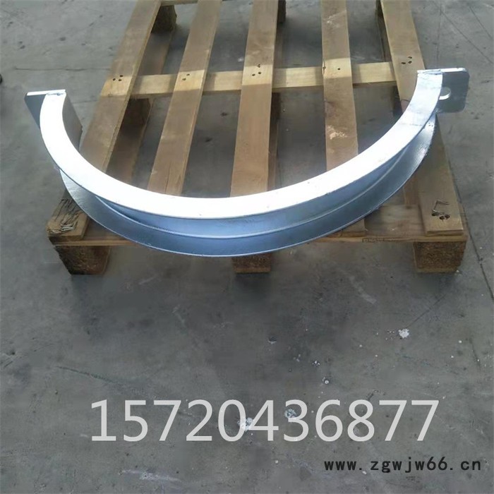 PS0-061钢管管夹DN1300扁钢抱箍厂家标准生产图2