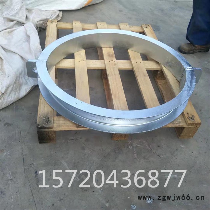 PS0-061钢管管夹DN1300扁钢抱箍厂家标准生产图4