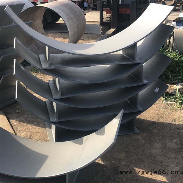 大型管道滑动鞍式支座DN1000管夹T型支座厂家供应图2