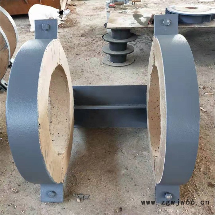 陕西  固定隔热管托  管夹管托   皓刚管道厂家图4