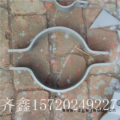 齐鑫A10-2 四螺栓管夹 三螺栓管夹 重型双螺栓管夹  基准型螺栓管夹图4