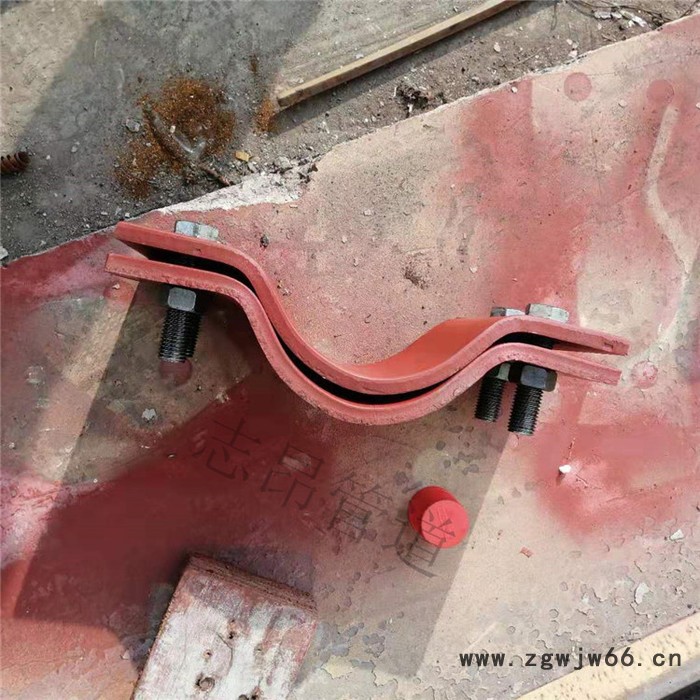 天津 管夹厂家 不锈钢管夹 志昂管道图2