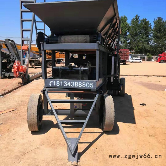 百众制砂机,移动破碎机 移动制砂机 ,移动破碎机价格,滚筒筛砂机图2