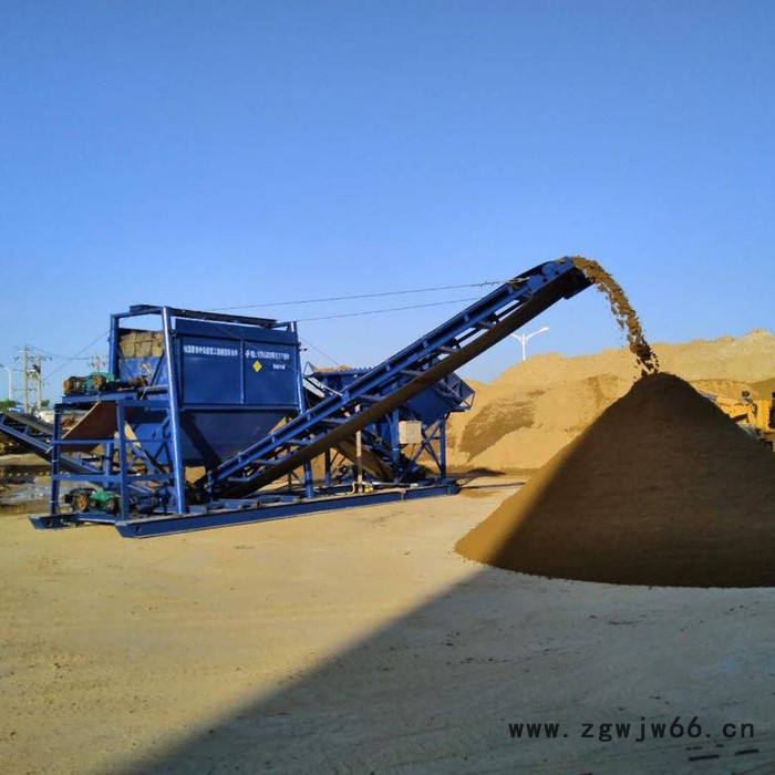 中贝信筛沙机 滚筒式筛沙机 折叠式筛沙机 中铁筛沙机图3