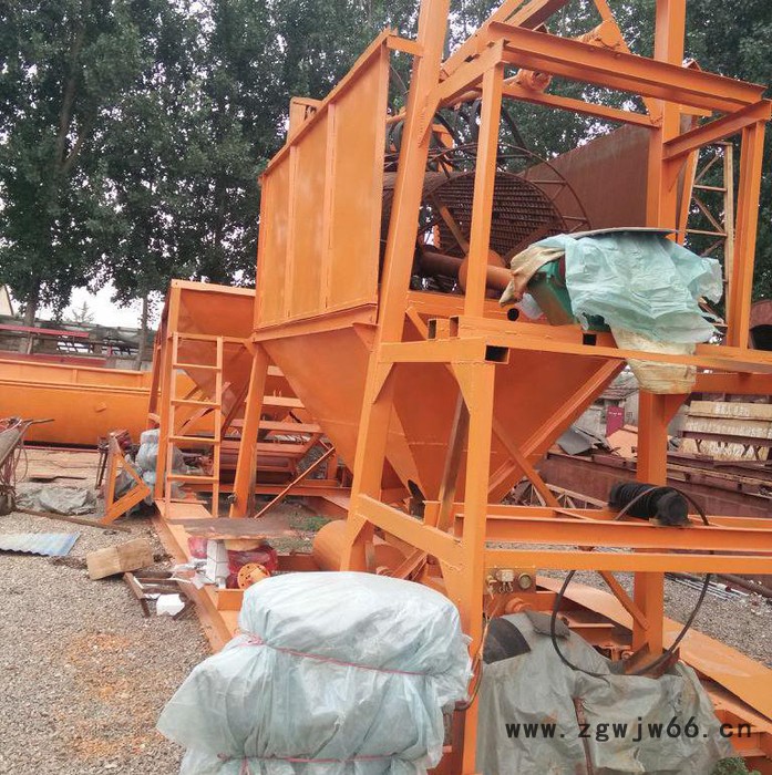 中贝信筛沙机 滚筒式筛沙机 折叠式筛沙机 中铁筛沙机图2