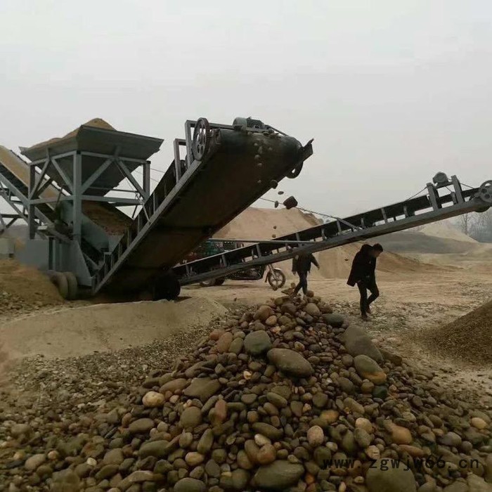 中贝信筛沙机 滚筒式筛沙机 折叠式筛沙机 中铁筛沙机图4