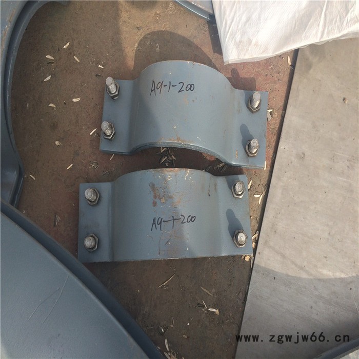 基准型双螺栓管夹A5    重型双螺栓管夹      沧州齐鑫厂家   常年供应图3