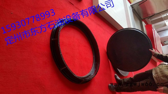 定州市东方石油DDF加油站复合树脂承重井盖图4