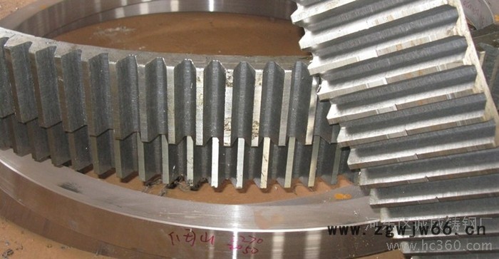 供应2.0米滚筒直径烘干机用 大齿轮 滚圈 拖轮图2