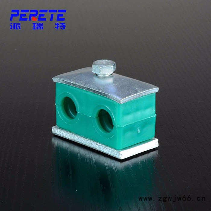 供应西德福标准船用双孔管夹 液压油管固定管卡 轻型双孔塑料管夹图4