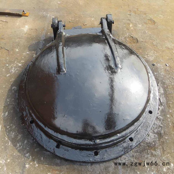 球墨铸铁井盖  方型拍门  圆型拍门  法兰拍们图3