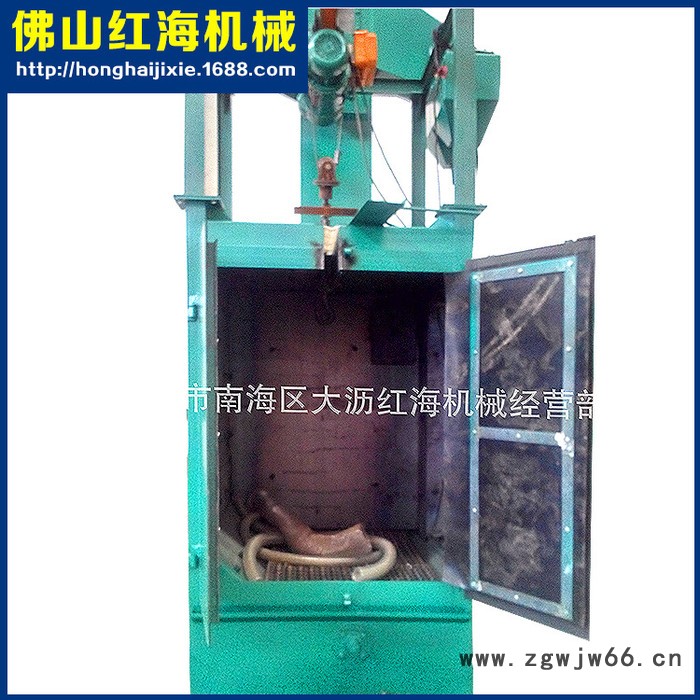 模具滚筒履带式Q326抛丸机 Q3110卧式滚筒抛丸机 挂式吊钩抛丸机图2