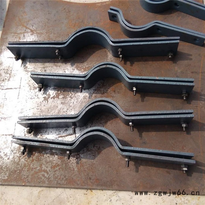 齐鑫管道生产厂家 弹簧支吊架 螺栓 管卡 管夹 厂家直供图2