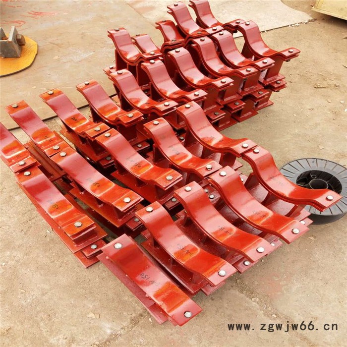 SZ1水平管道管夹支座，水平管道管卡，齐鑫专业供应图1