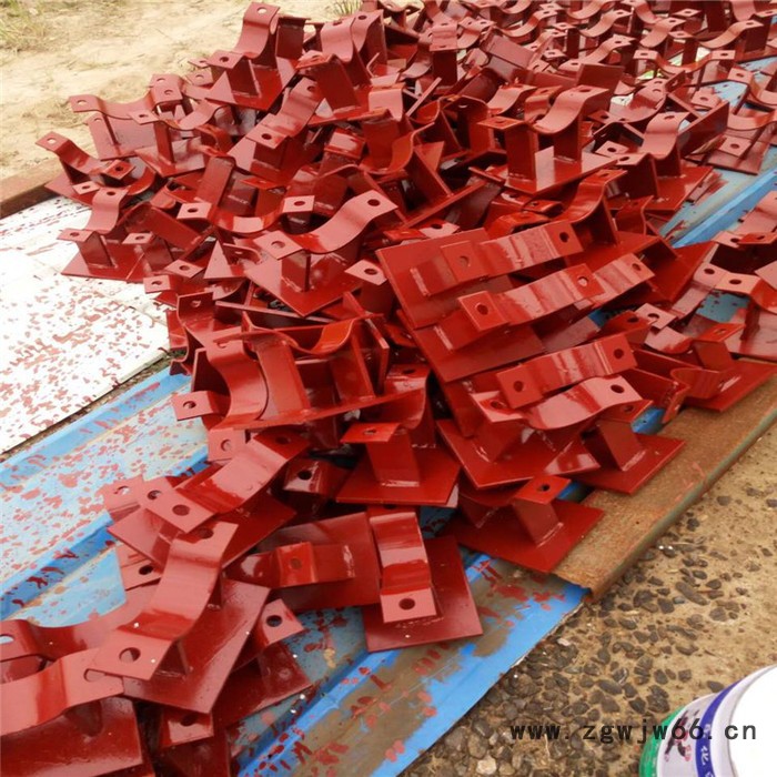 SZ1水平管道管夹支座，水平管道管卡，齐鑫专业供应图4