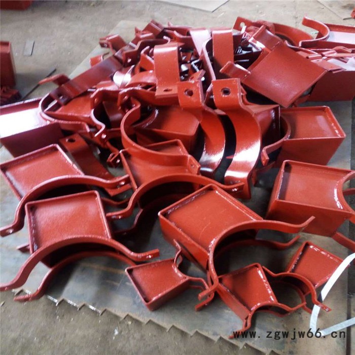 SZ1水平管道管夹支座，水平管道管卡，齐鑫专业供应图2