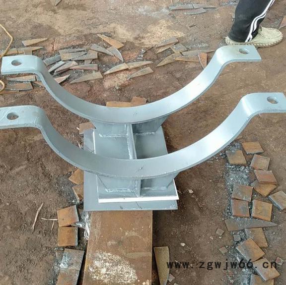 SZ1水平管道管夹支座，管夹支座，水平管支座，齐鑫生产图2